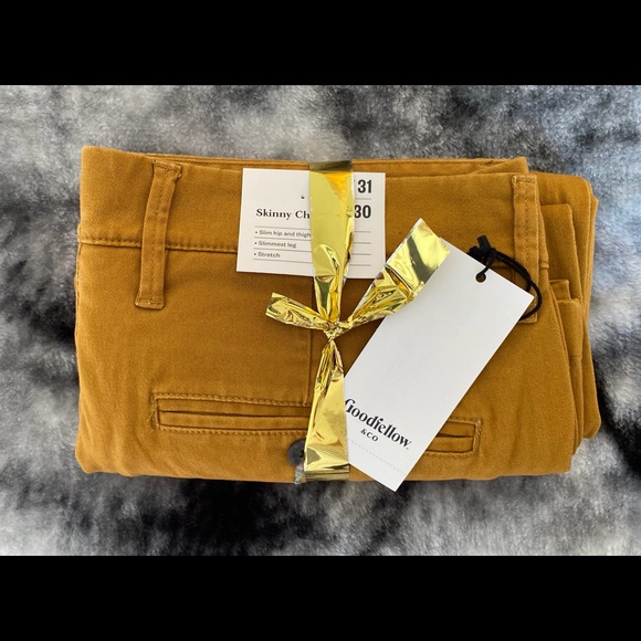 Goodfellow and Co. NWT Hennepin Slim Chino - Picture 11 of 14